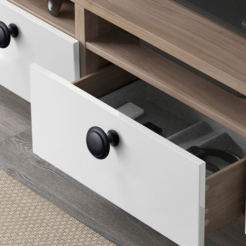 [Grosir] Gagang Pintu Laci Lemari Kepala Jamur Stainless Steel Lubang Satu/Lemari Rumah Universal Pegangan Bulat Yang Dapat Ditarik/Pegangan Pintu Berperekat Non Punching Serbaguna