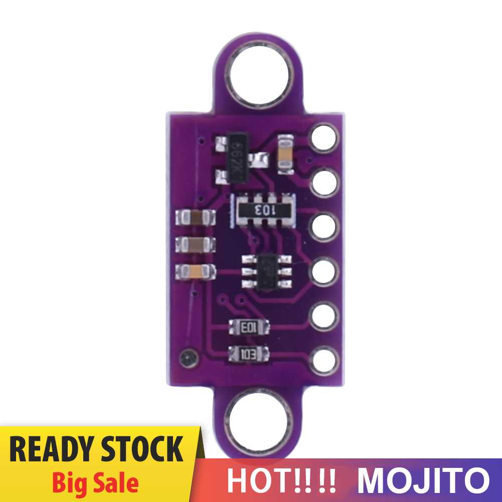 Gy-vl53l0xv2 Modul Sensor Jarak Laser Time-of-Flight 3.3V/5V DIY Papan Ungu