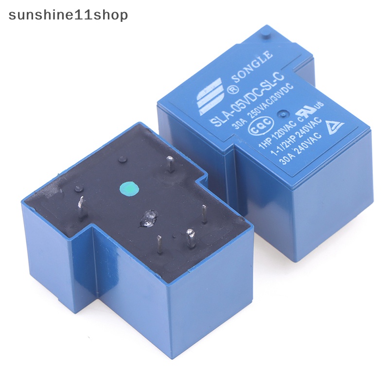 Sho 2PCS/LOT 4/5/6PIN Power Relay SLA-5VDC-SL-C SLA-12VDC-SL-C SLA-24VDC-SL-C N