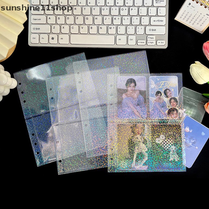 Sho A5 Binder Sleeves 1P 2P 4P Pengikat Album Foto Transparan Refill Inner Sleeves N