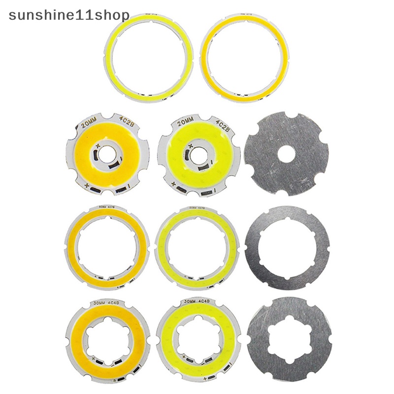 Sho -1 LED Bentuk COB 12V DC 20mm-120mm COB Ring Untuk Bohlam DIY N