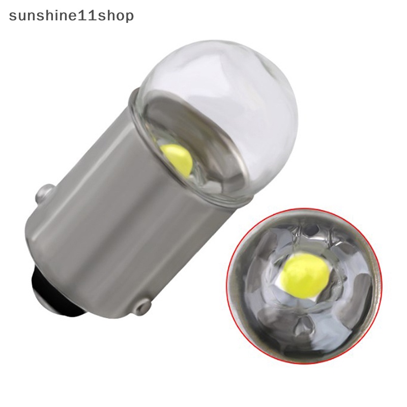 Sho 1pc BA9S T4W Bohlam Mobil Lampu Interior Baca Lampu Plat Nomor3030 SMD DC12V N