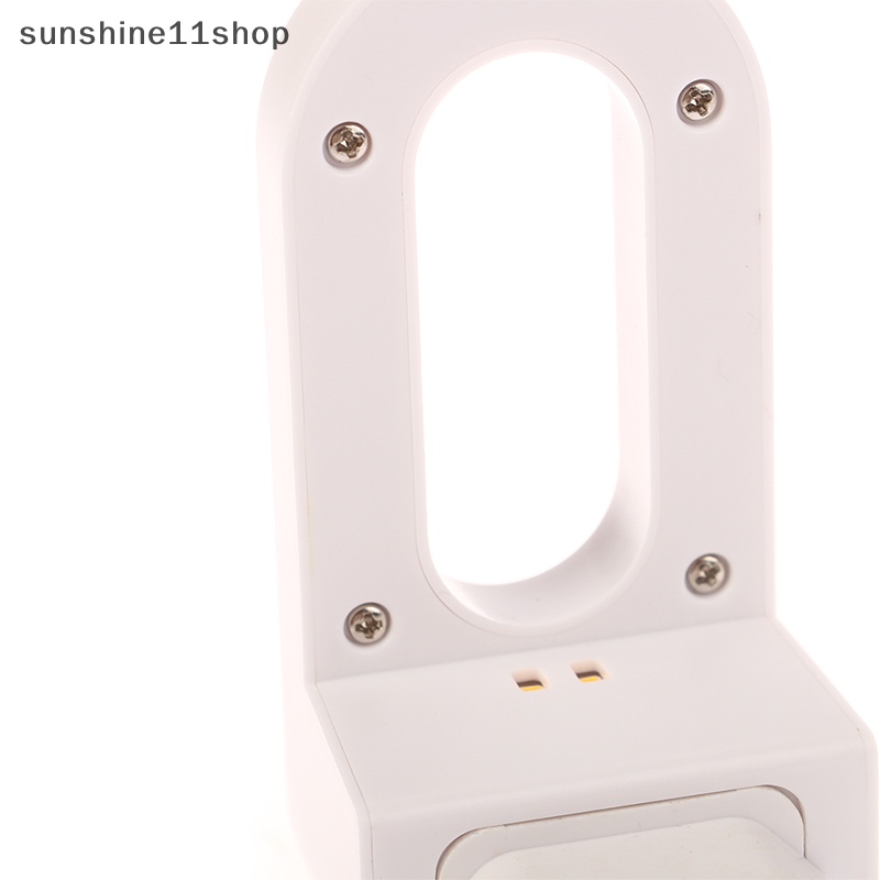 Sho 1Pc EU/US Plug Wall Night Light Socket Dengan Sensor Senja Lampu Warm White N