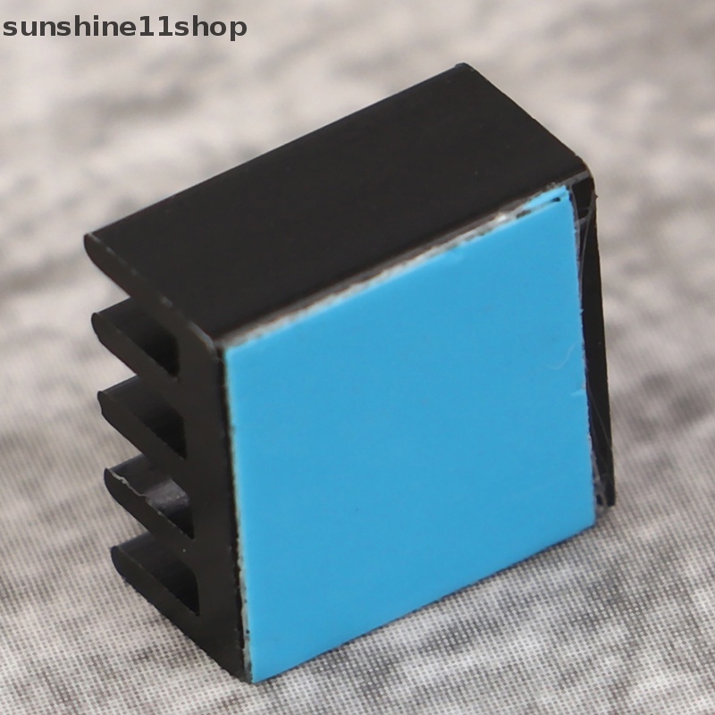 Sho 3Pcs Untuk Raspberry Pi4 Heat Sink Raspberry Pi 4B Aluminium Heatsink Radiator N