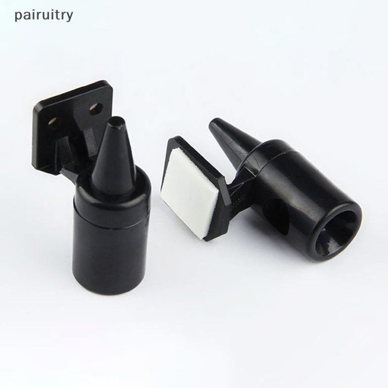 Prt 2PCS Ultrasonic Peluit Safety Sound Alarm Hitam Mobil Rusa Animal Alert Warning PRT