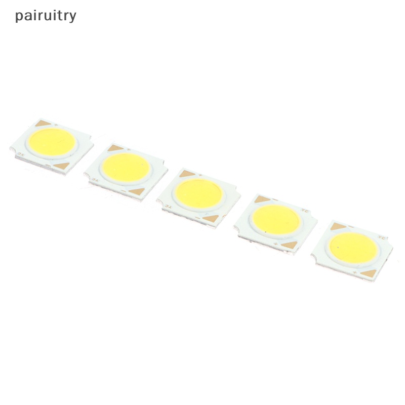 Prt 5PCS LED Bridgelux Chip Cob3 /5 /7 /10 /12W 13*13mm 300mA Kualitas Tinggi Kecerahan Tinggi Untuk Reparasi Tabung Lampu Sorot Bohlam PRT