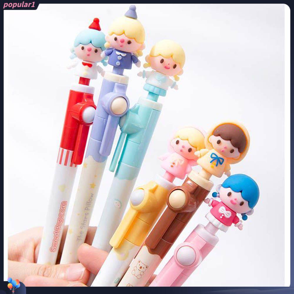 Populer Gel Pulpen Kreatif Kawaii Perlengkapan Menulis Unzip Hadiah Alat Tulis Kartun Pensil