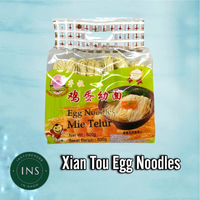 

Xian Tou Egg Noodles / Mie Telur