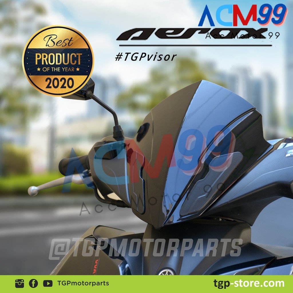 TGP Visor Yamaha AEROX Connected 2020 - 2023