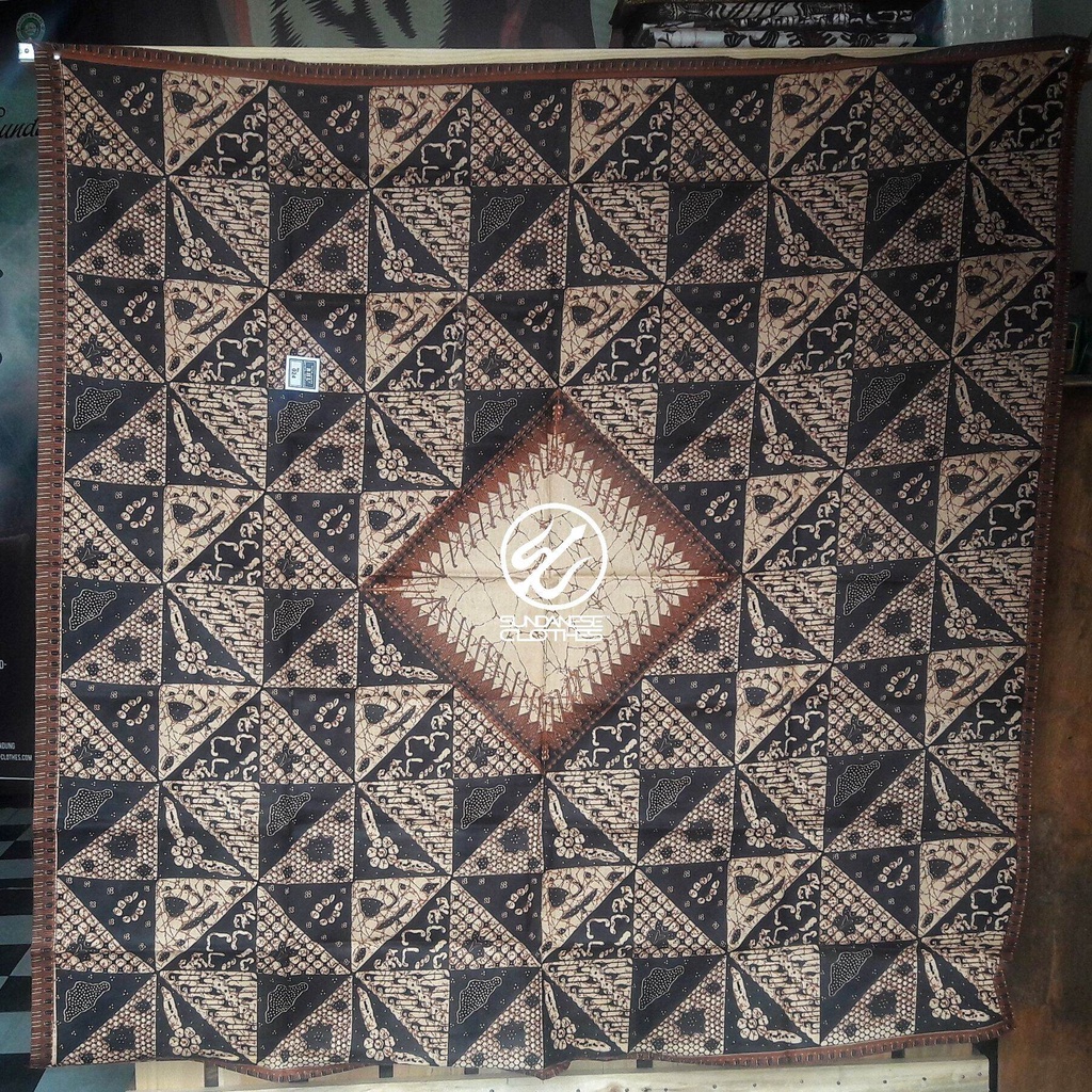 Kain Iket Sunda Segi Empat Batik - ILSC08