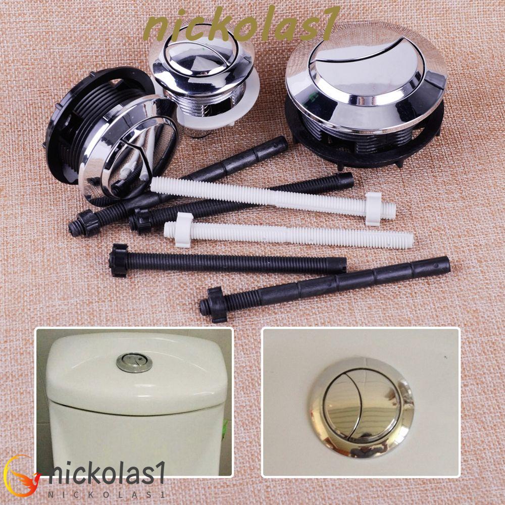 Nickolas1 Tombol Valev Dual Flush Universal38 /48 /58 mm Fitting Flusher Parts Aksesori Tangki Air Bagian Tombol Tangki