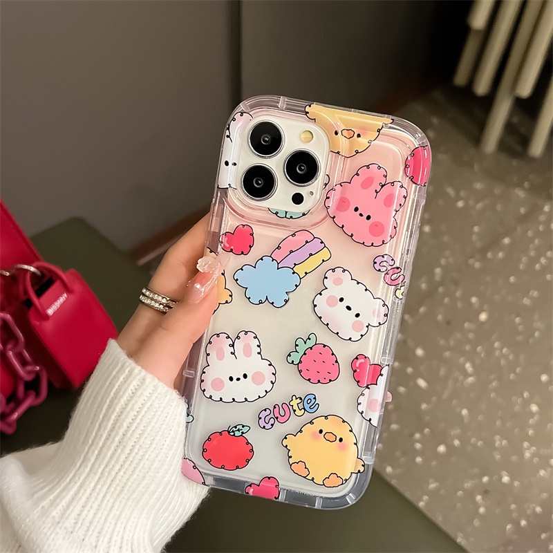 Casing Pernis Kelinci Lucu Untuk Samsung A14 A13 A11 A12 A10 A10S A31 EU A51 A52 A52S A50 A50S A30S A32 A33 A03 A22 A23 A71 A73 A02 A03 S22 S23 Plus Ultra FE Airbag Shockproof Cover