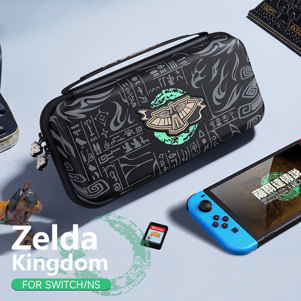 Zelda Tears of The Kingdom Switch Protection Case Tas Penyimpanan Zelda Nintendo Switch Soft Case Aksesoris