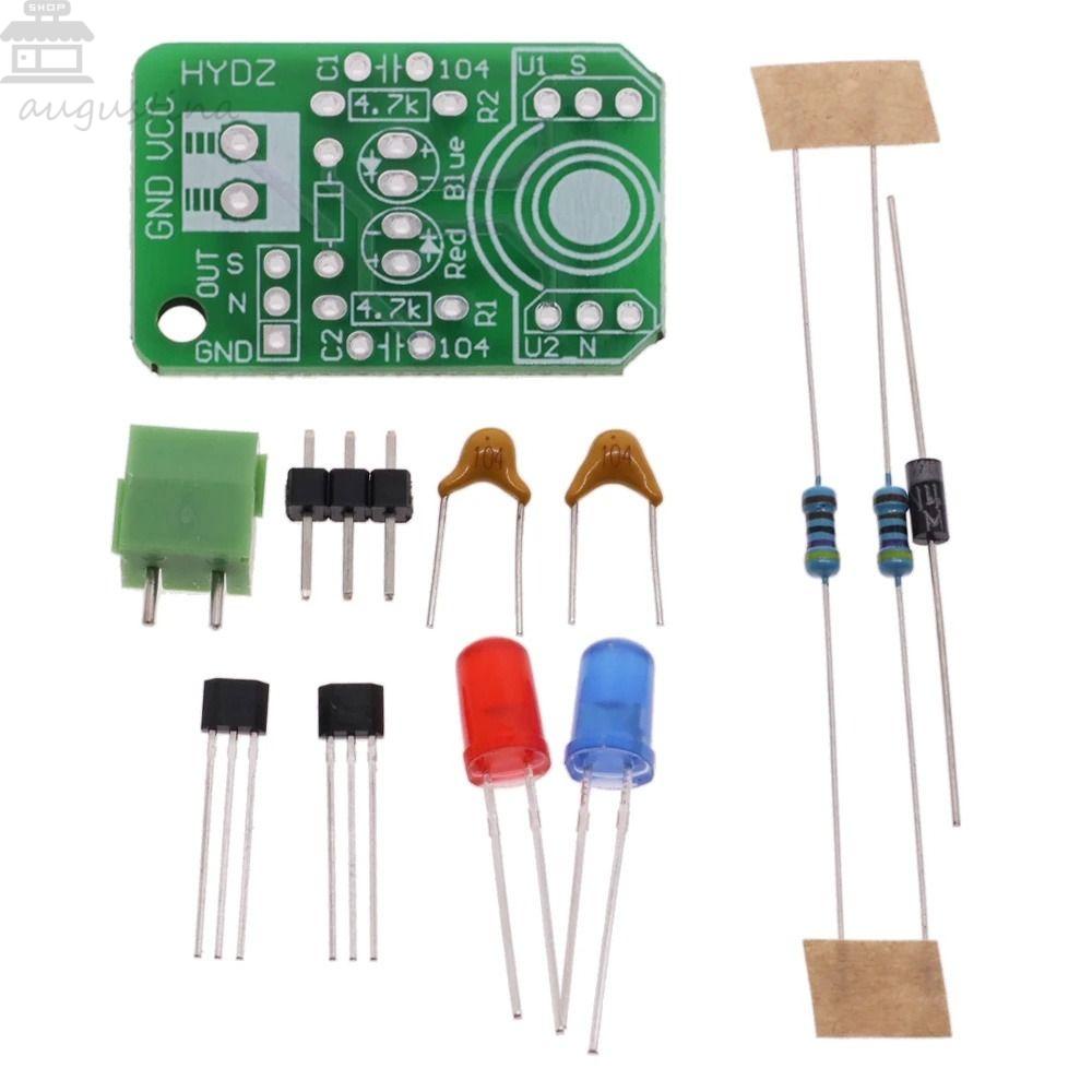 Augustina Hall Magnetic Induction Output Signal Negative Pole Pole Resolver Sensor Board Modul Sensor Deteksi Module Deteksi Magnetik