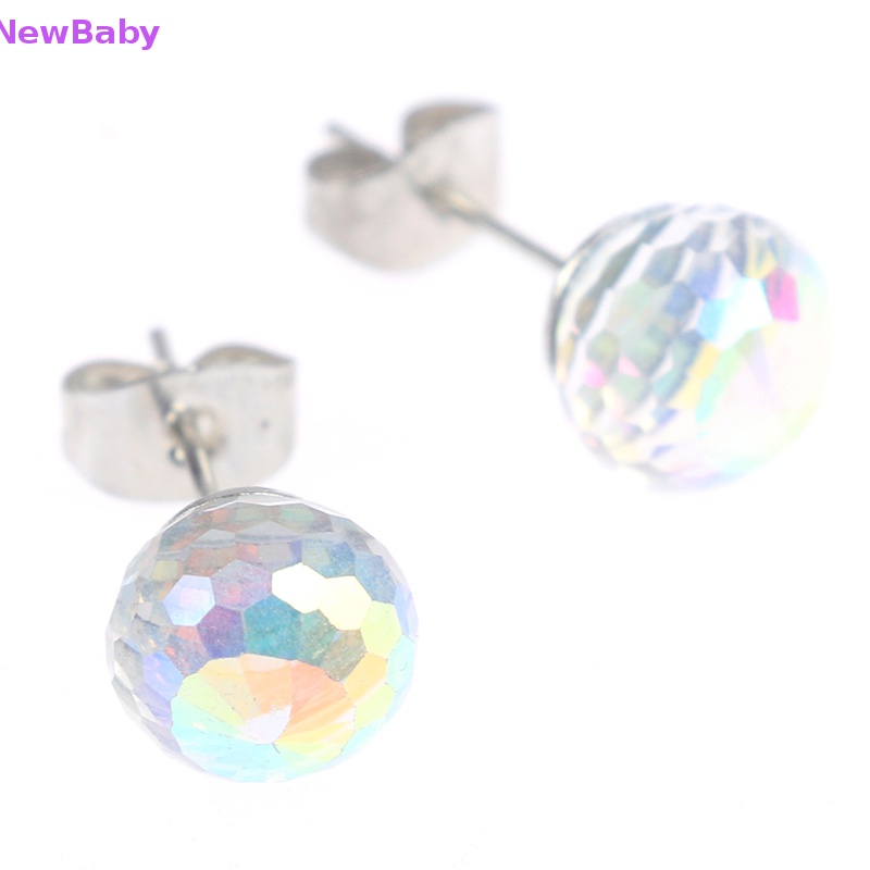 Newbaby 1pasang Anting Pelangsing Magnetik Menurunkan Berat Badan Relaksasi Pijat Slim Ear Studs ID