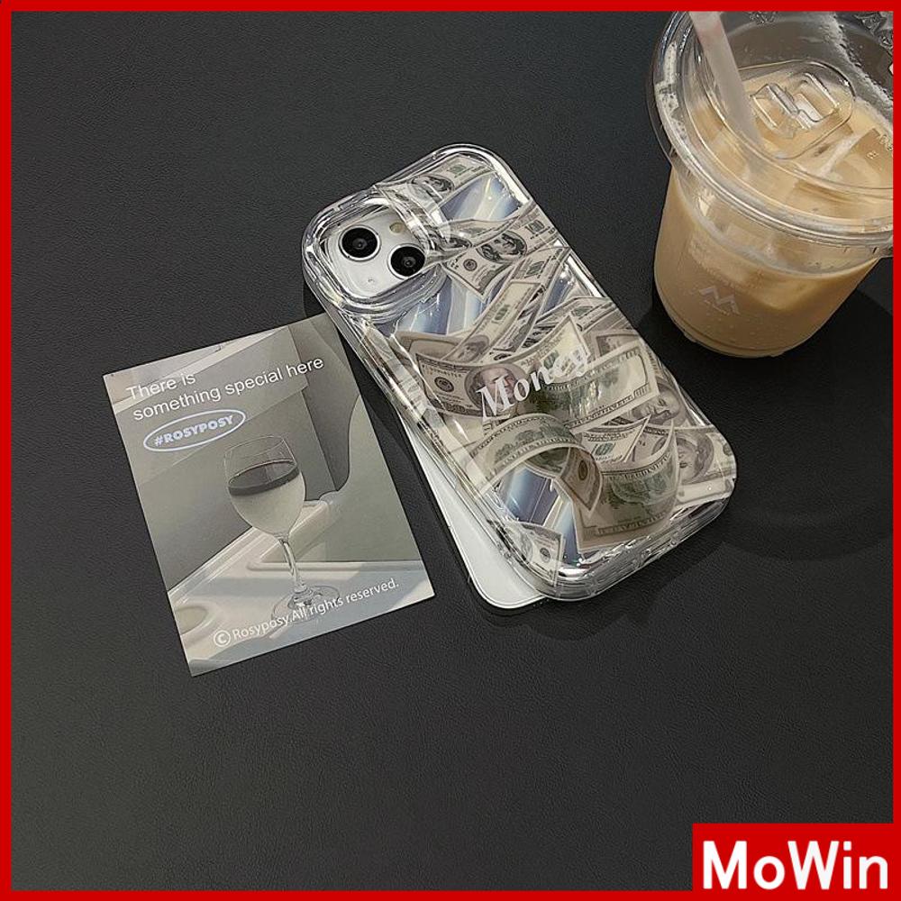 Case iPhone 14 Pro Max iPhone Case Laser Reflektif Bening Phone Case TPU Soft Case Airbag Tahan Guncangan Grafiti Sederhana Bahasa Inggris Kompatibel dengan iPhone 13 Pro Max 12 Pro Max 11 Xr Xs