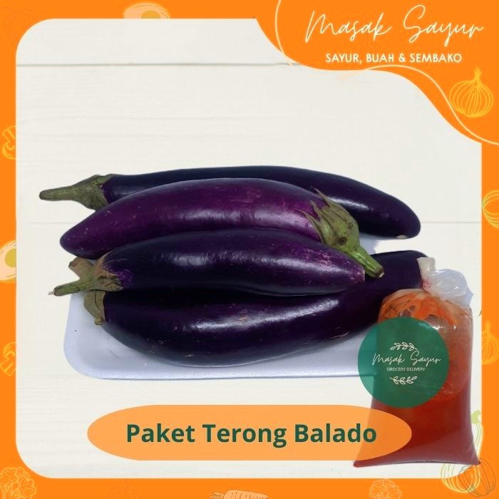 

Paket terong balado