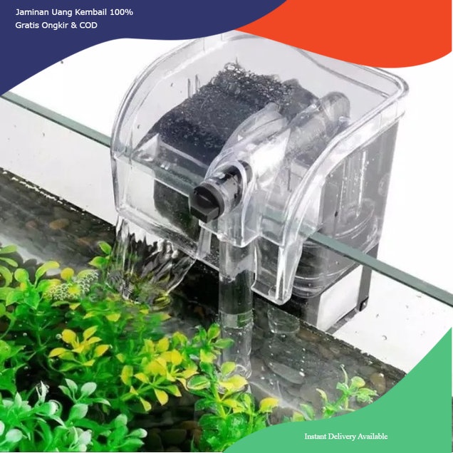 Filter gantung kandila, hang on filter kandila, filter aquarium kandila, filter kandila aquarium, fi