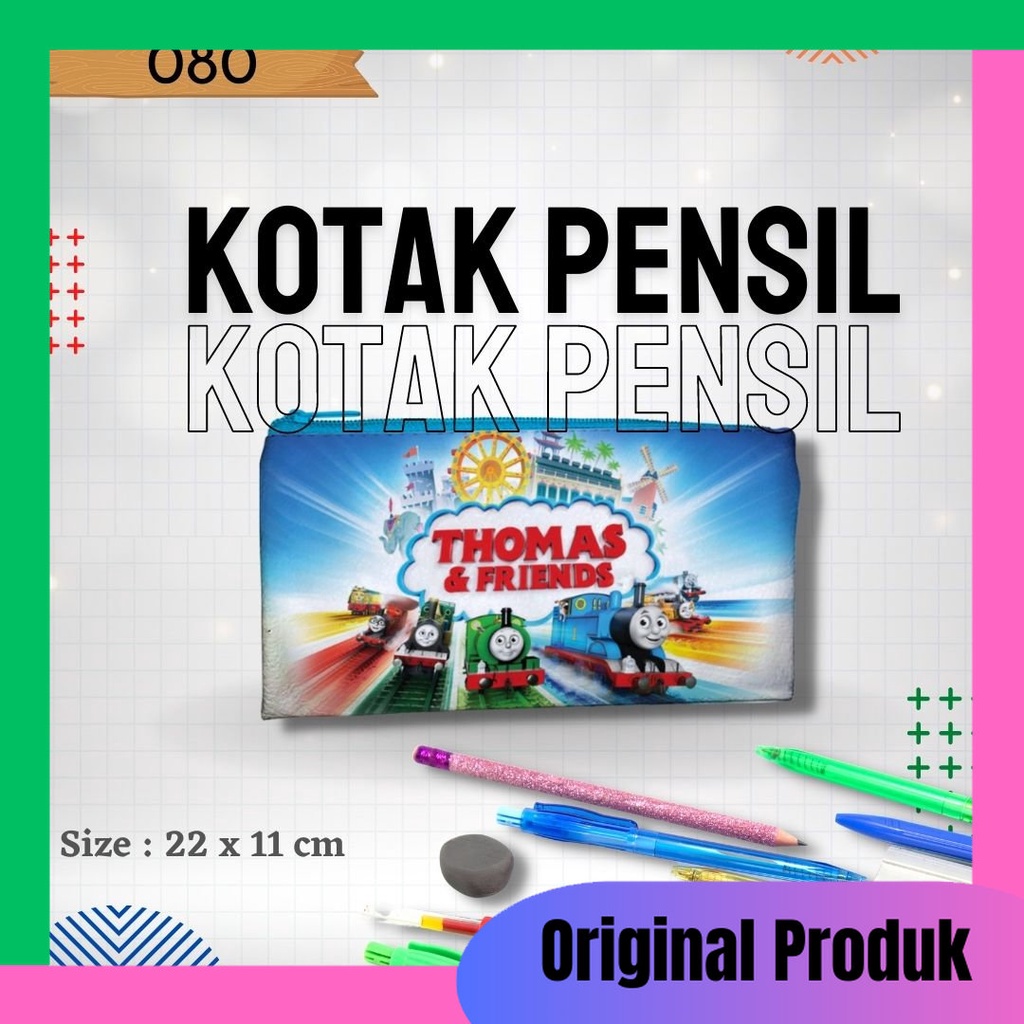 

Tempat Pensil, Kotak Pensil 080 gambar Thomas and Friends Serbaguna Murah Dan Kualitas Terjamin , Original Produk Bahan Tebal