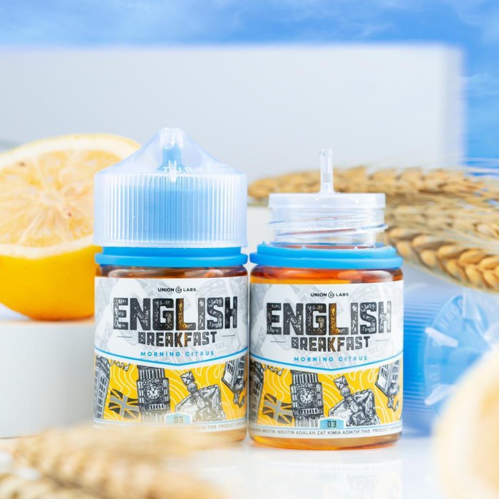 ENGLISH BREAKFAST V2 3 MG - 7mg liquid vapers  ENGLISH BREAKFAST V2 Morning Citrus Lemon Wheat/Lemon