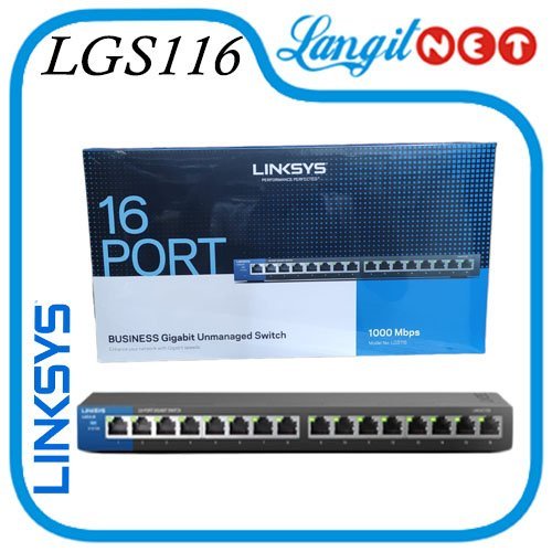LINKSYS LGS116 16 Port Business Gigabit Switch