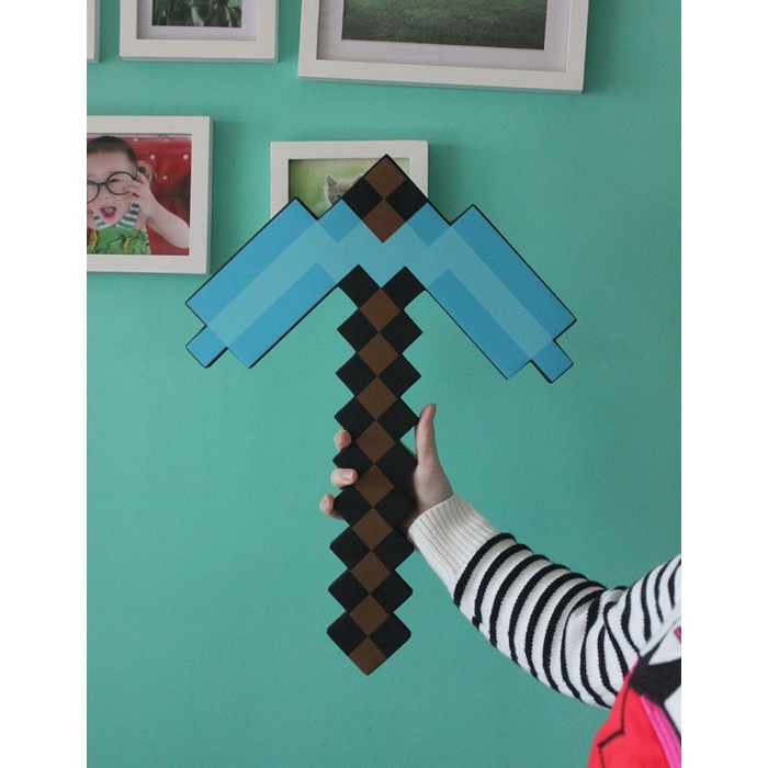 Minecraft Diamond Pickaxe / Pedang Beliung Minecraft