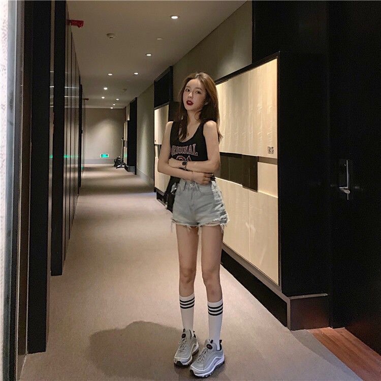 Blackpink Tanktop Fashion Wanita Original 91 Croptop Rajut Wanita Premium Import 1267