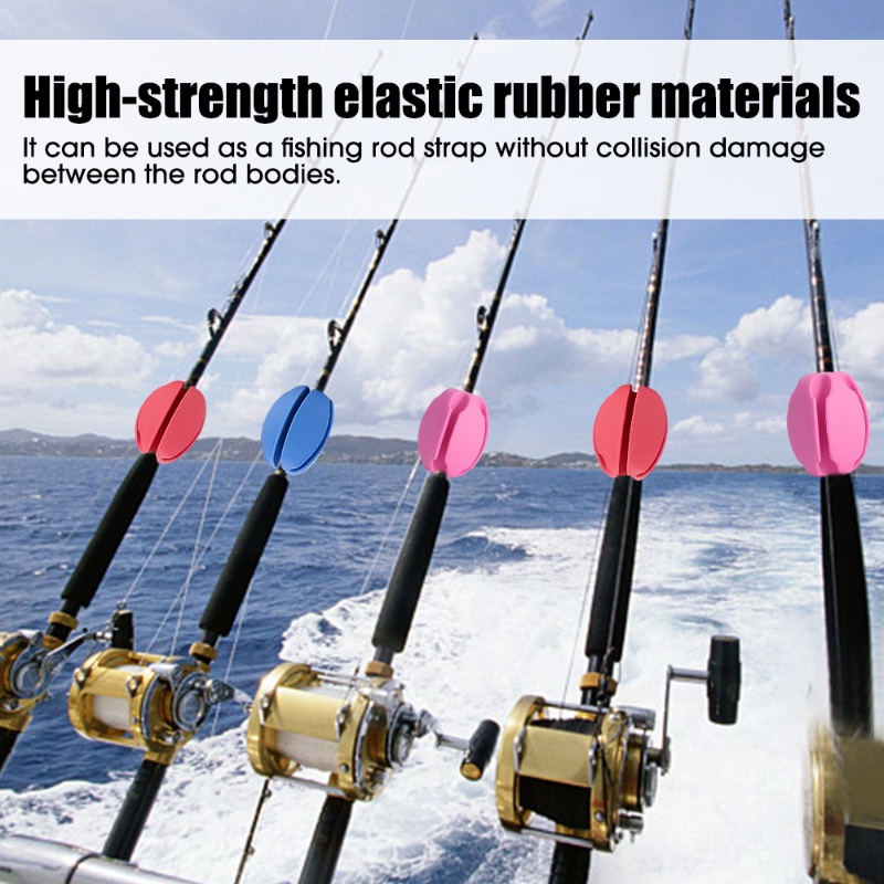 1 Pc Warna Acak Reusable Fishing Rod Fixed Ball Rod Mini Perlindungan Anti-Tabrakan Pancing Stopper Alat Pancing Aksesoris