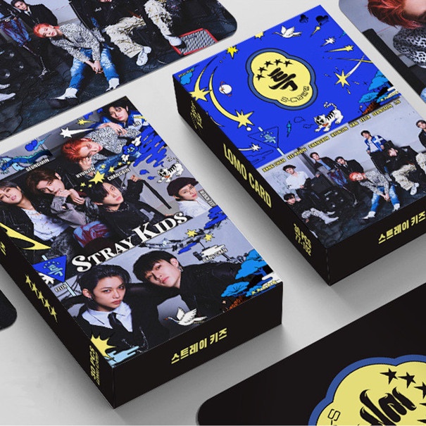 30pcs /box Album STRAY KIDS 5-STAR Photocard Kartu Lomo Straykids Kpop Postcards