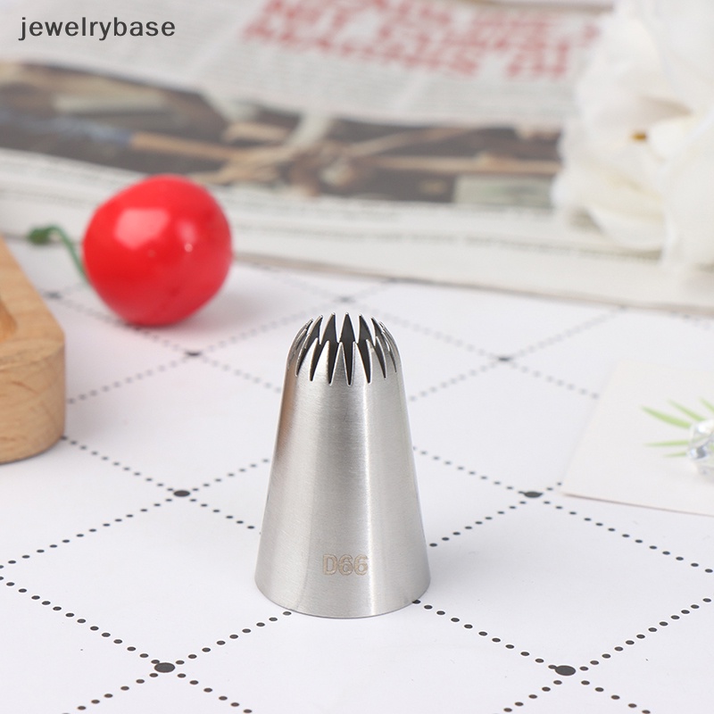 [jewelrybase] 1pc DIY Dekorasi Kue 18-tooth Pastry Nozzle Dapur Gadget Cookies Perlengkapan Butik