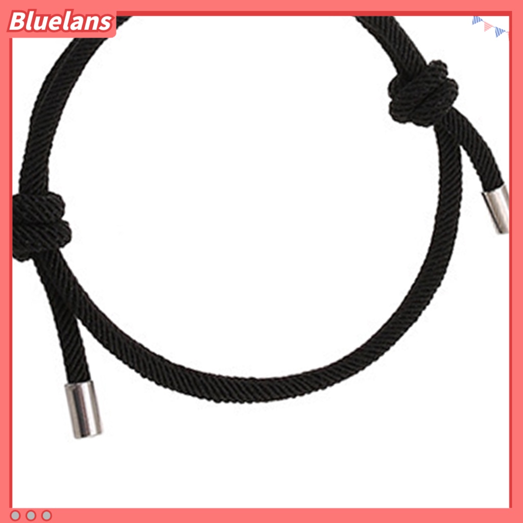 [BLS] 2pcs Gelang Cantik ic Adsorpsi Alloy Elegan Panjang Adjustable Fashion Bracelet Untuk Pacaran