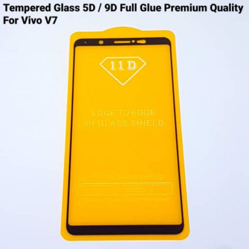 Anti Gores Vivo V7/ V9/ V17 pro tempered glass For Vivo full