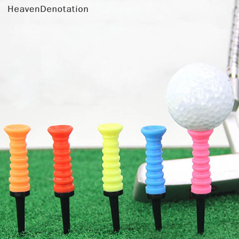 [HeavenDenotation] 1pc Golf Elastis tee soft rubber ball nail limit resistance ball tee HDV