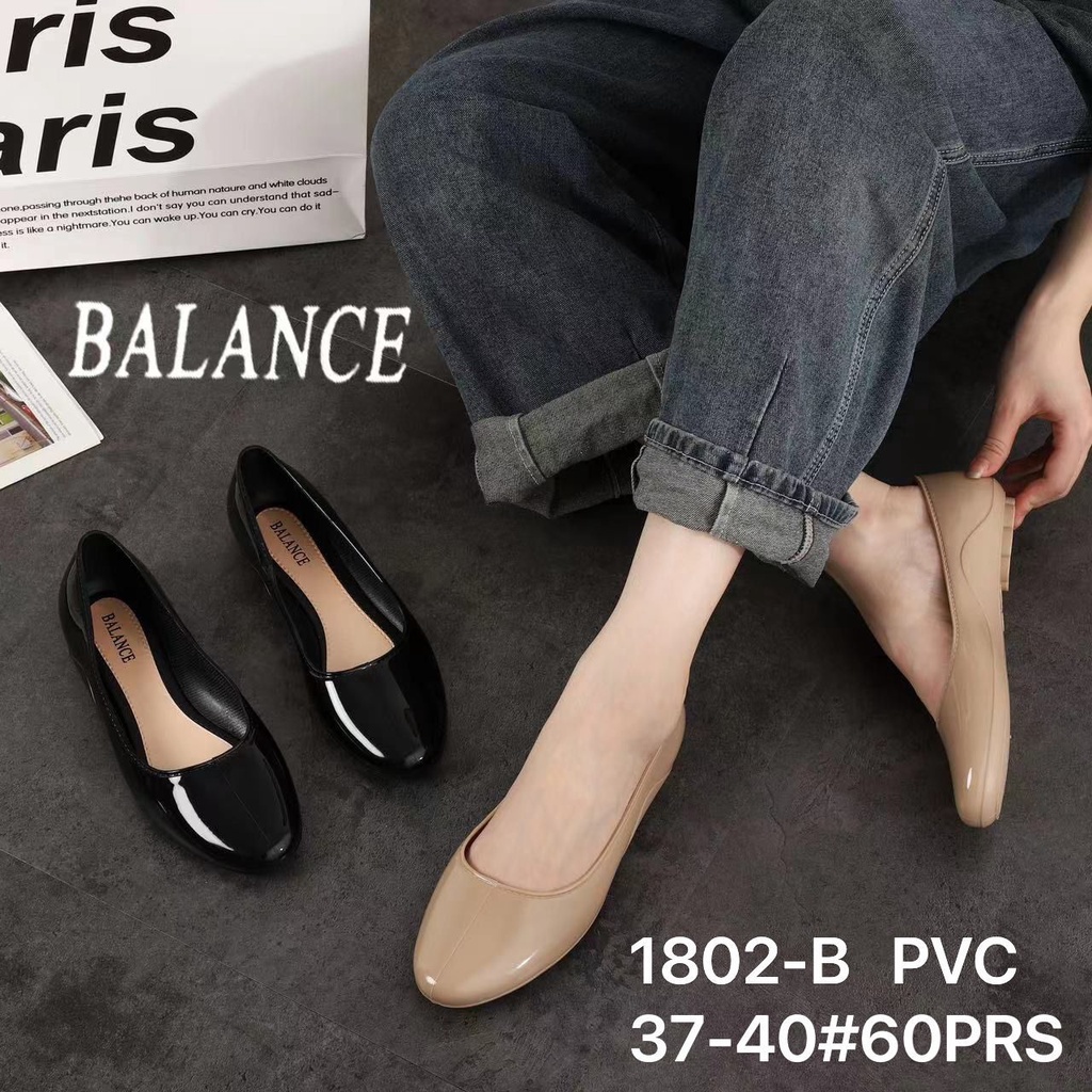 Sepatu Balet Perempuan 1802 A1 Sepatu Flat Wanita Simpel Elegan AntiSlip SPTFW