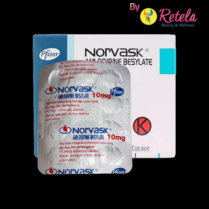 Norvask 10mg Tab 10`S