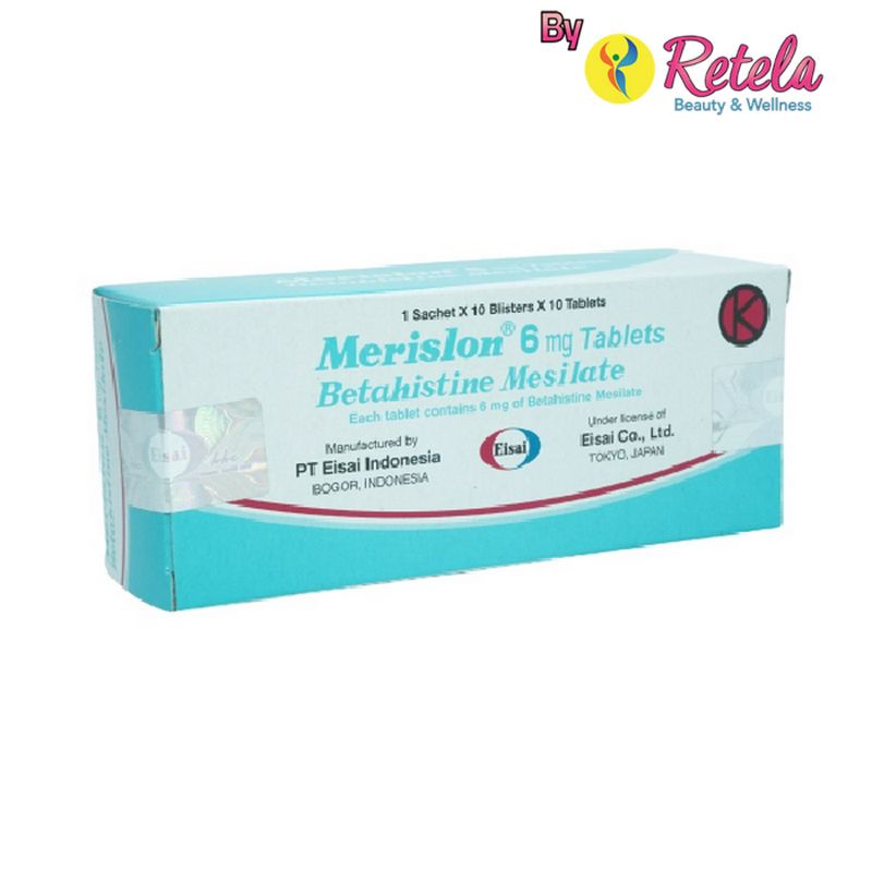 Merislon 6mg Tab 10`S