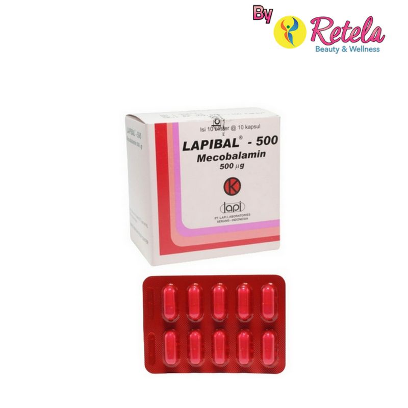 LAPIBAL 500MCG 1 BLISTER 10 KAPSUL