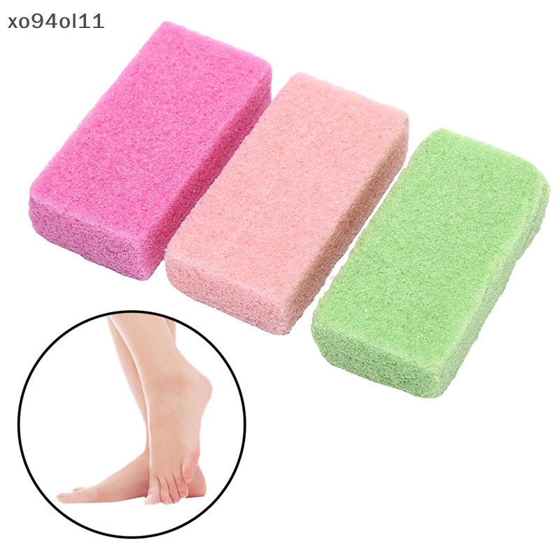 Xo Pumice Sponge Stone Exfoliate Perawatan Kaki Menghilangkan Kulit Mati Keras Kaki Rasp OL