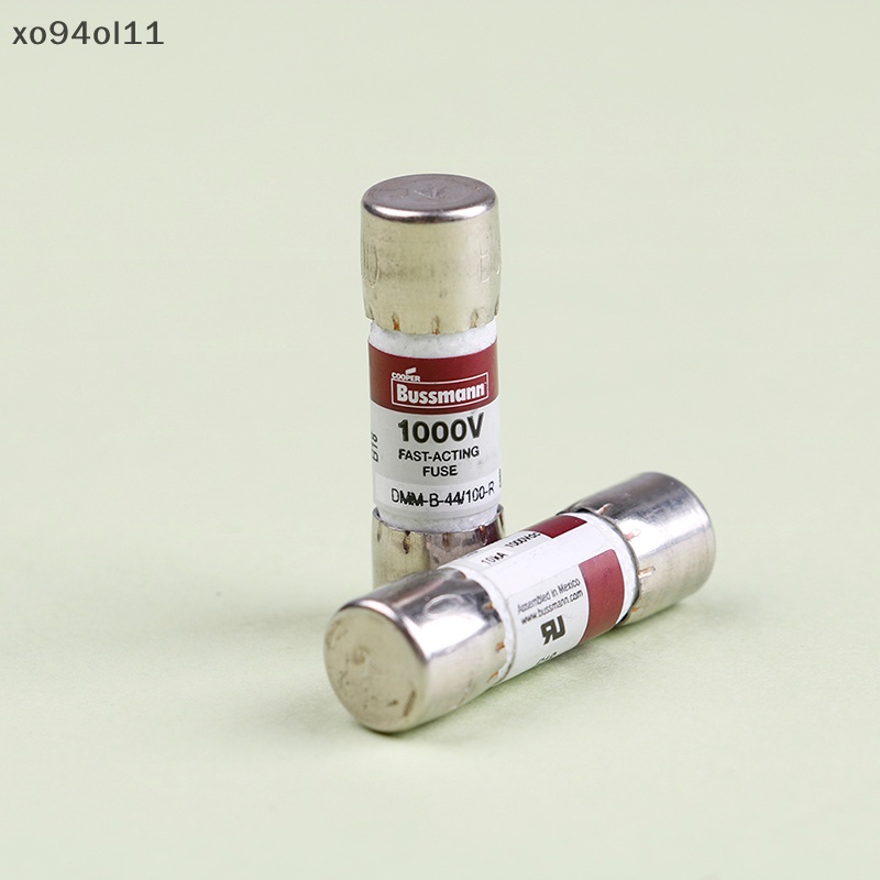 Xo 2Pcs DMM-B-44 /100-R DMM-44 /100R fuse 10x35mm 440ma 1000v Untuk multimeter OL