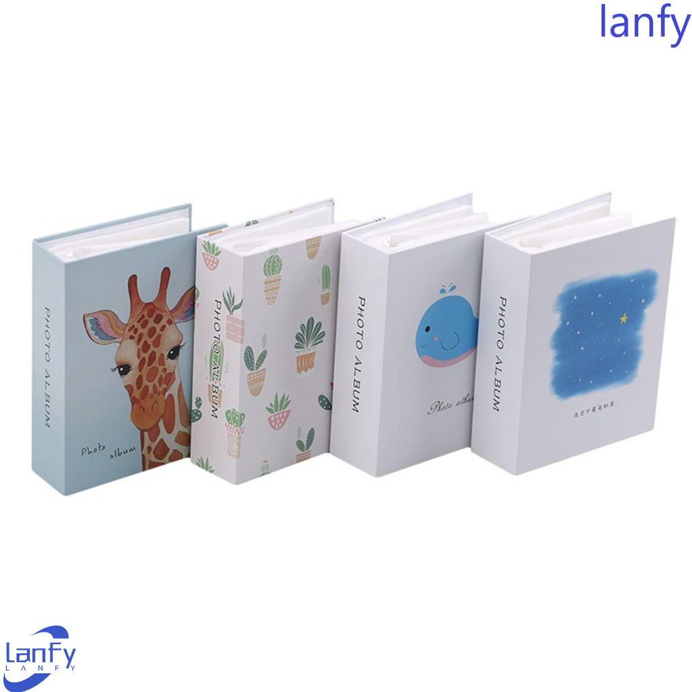 Lanfy Album Foto Hewan Kartun Bayi Grow Scrapbooking Stiker Anak Hadiah Bingkai Foto Photo Paper Book