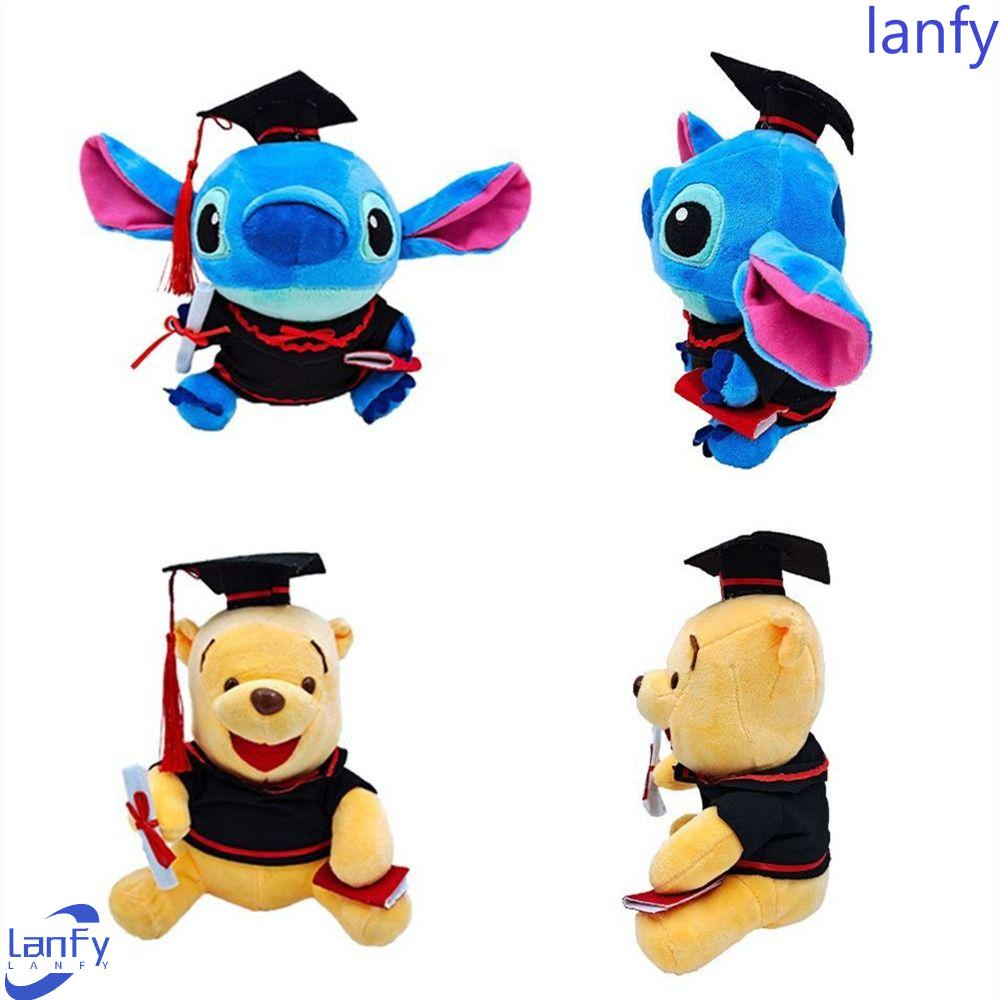 Lanfy Musim Wisuda Mainan Mewah Kreatif Dekorasi Kamar Mainan Lembut Kartun Stufffed Hewan Cosplay Rilakkuma Stufffed Mainan