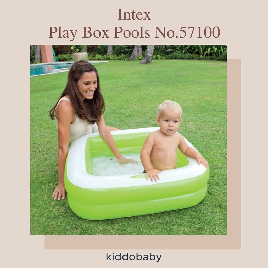 Intex Play Box Pools No.57100 | Kolam Renang Anak