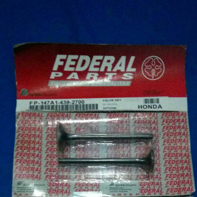 Payung Klep Set Klepset Valve Set GL 100 GL100 Federal Astra