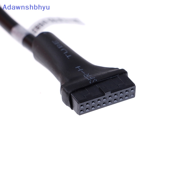 Header motherboard Adhyu usb 3.0 20pin Ke usb 2.0 9pin adapter converter Kabel ID