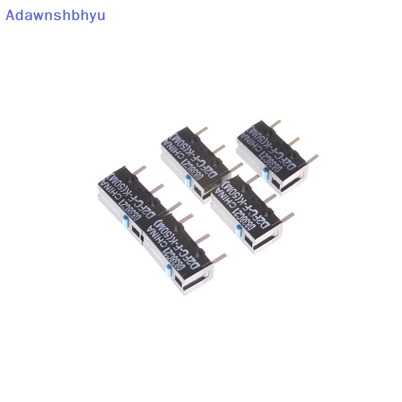 Adhyu 5pcs OMRON Mouse Micro Swtich D2FC-F-K (50m) Tombol Mouse Dot Biru ID