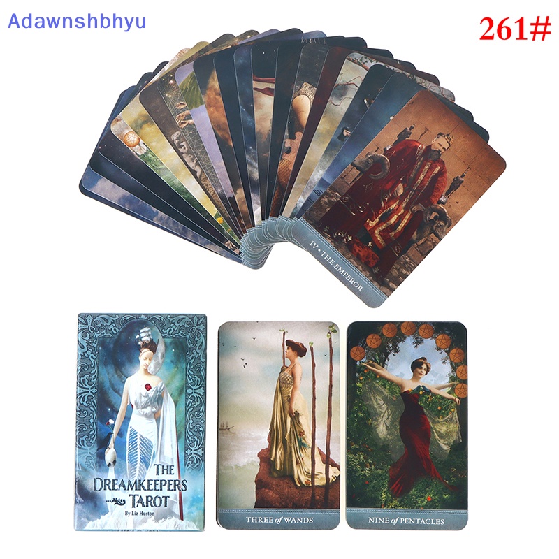 Adhyu 2021kartu Tarot Deck Retro Fortune Telling Ramalan Kartu Oracle Table Game ID