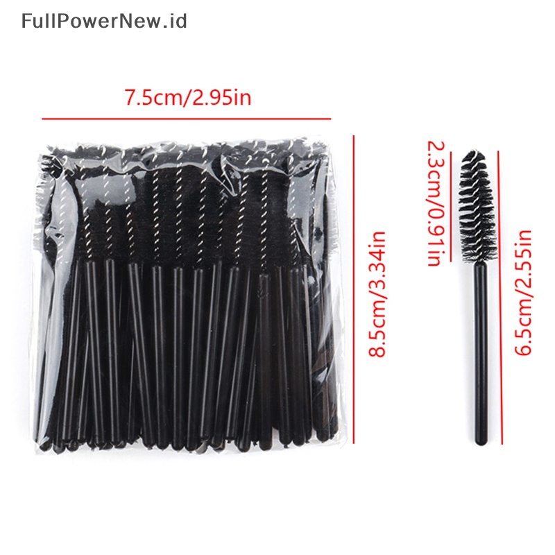 Power Disposable Maskara Wands Eyelash Brushes Aplikator Lash Extension Lip Eye Swab ID