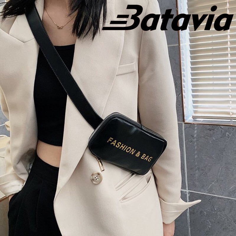 （COD）Batavia Tas Murah Tas Messenger wanita Tas Bahu Tas Kamera Persegi Kecil BAG111