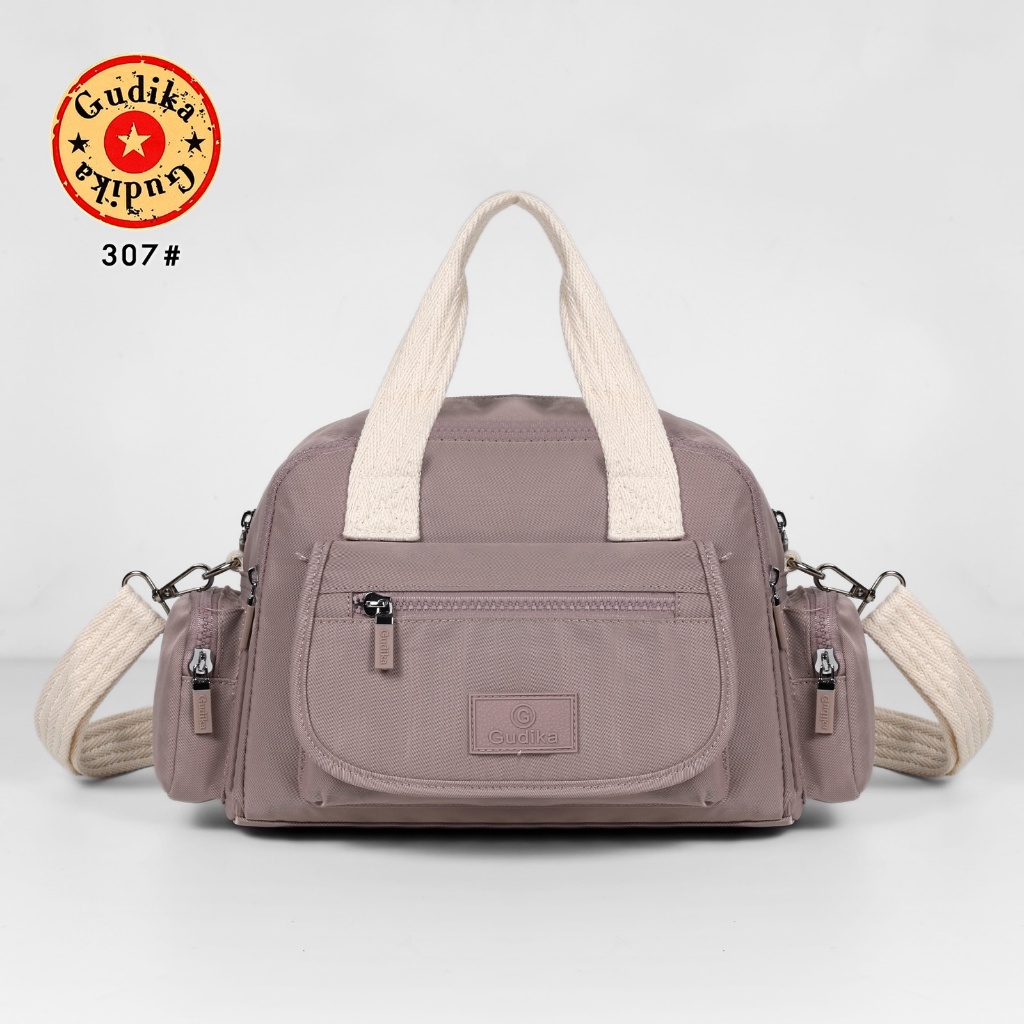 Hand Bag GUDIKA 307 // Tas Wanita Waterproof OOTD Harian Korea Style - Tas Selempang Anti Air Kekinian Import Original Terbaru - sling bag - shoulder bag - tas bahu - tas kulit - tas batam - tas pesta kondangan - tas jinjing