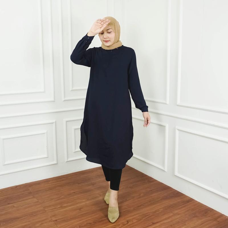 Tunik Yasmin (Wolly Crepe) - CALAMBY